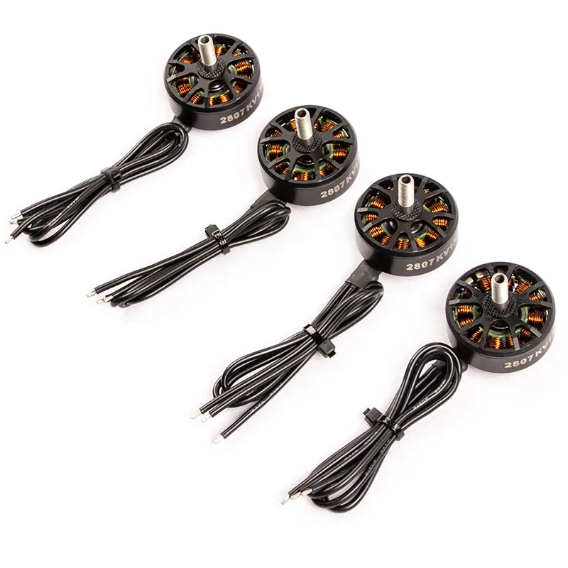 2807 KV1300 brushless motor 7-inch FPV crossing machine, model aircraft 3-6S racing motor