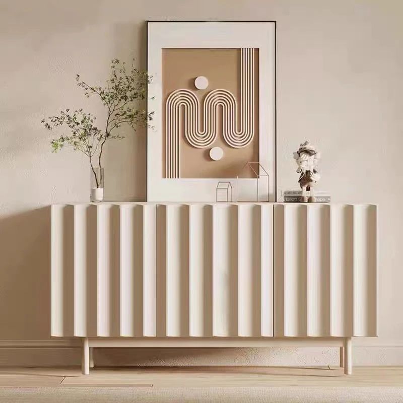 Factory Direct 2026 Garage Nordic Shoe Cabinet Cream Modern White Luxury Apartments Shoe Cabinet Space Saving Wood Meuble Chauss
