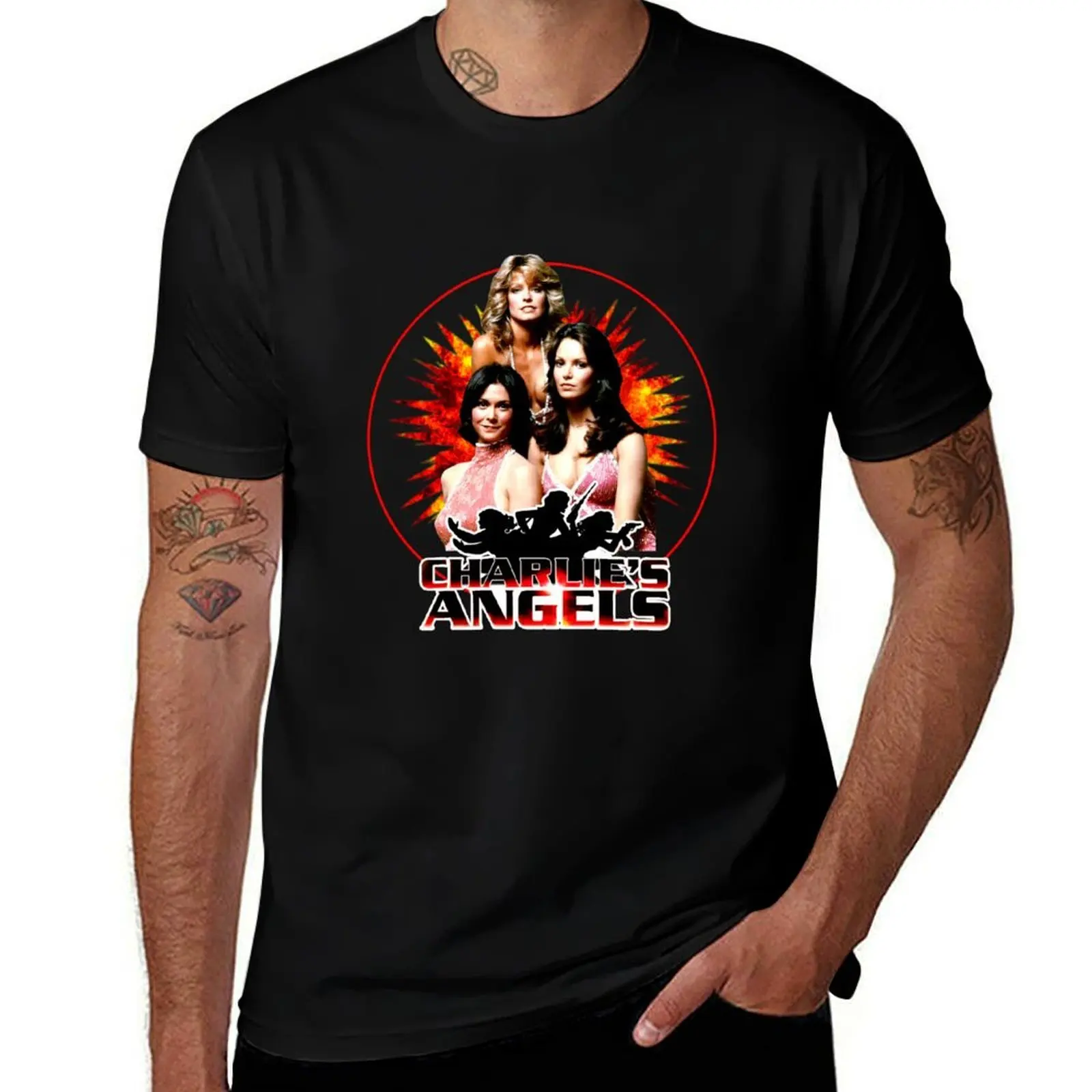 

funny Show dark Classic humor Gift, shirts For Angels Women Women 70s Charlies t Men New, T-Shirt Best Tv