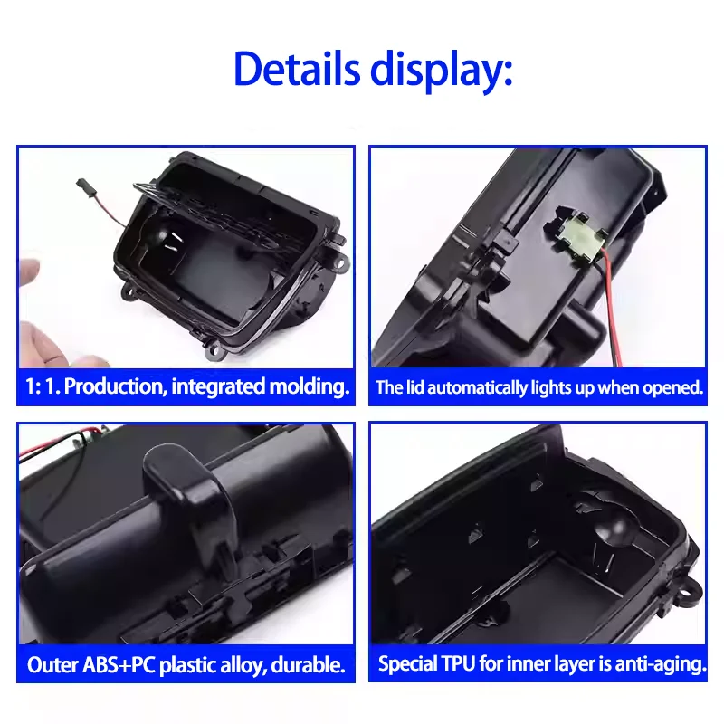 Upgraded Interior Car Central Console Ashtray Smoke Ash Tray Assembly For BMW F10 F11 520i 523i 525i 528i 530i 535i