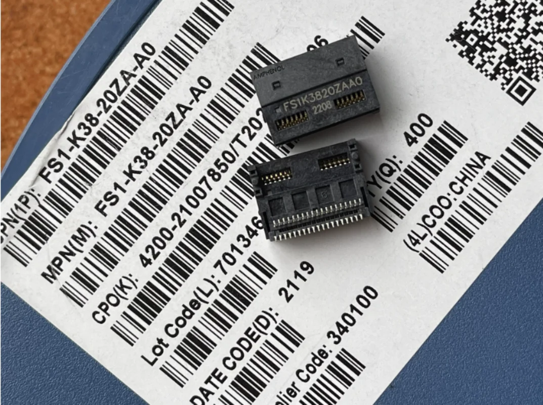 

5шт FS1-K38-20ZA-A0 QSFP56 200G Разъем оптического модуля