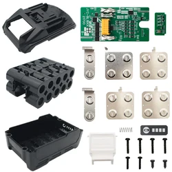 10X21700 BL1830 Li-ion Battery Plastic Case PCB Charging Circuit Board Shell Box For MAKITA 18V Lithium Battery BL1860 Housings