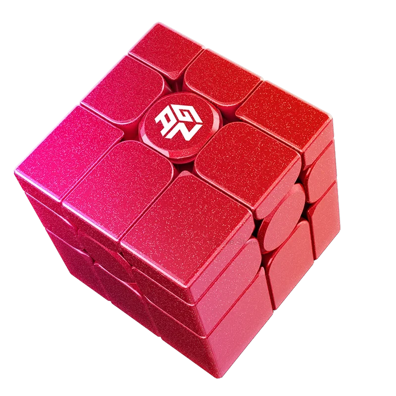 [ECube] Gan Mirror M Cube 3X3 Magnetic Red Purple UV Speed Cube Gan Mirror M Fidget Toys Cubo Magico Puzzle