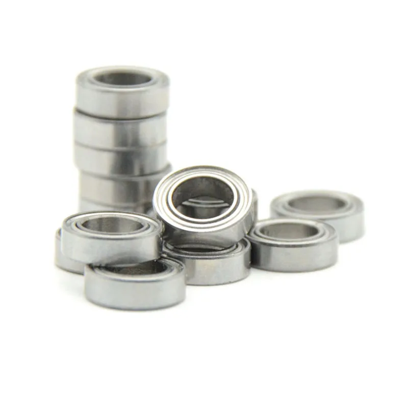 

10pcs Miniature Bearing Model Small Bearing MR Series MR52ZZ MR63ZZ MR74ZZ MR84ZZ MR105ZZ Open Type Deep Groove Ball Bearings