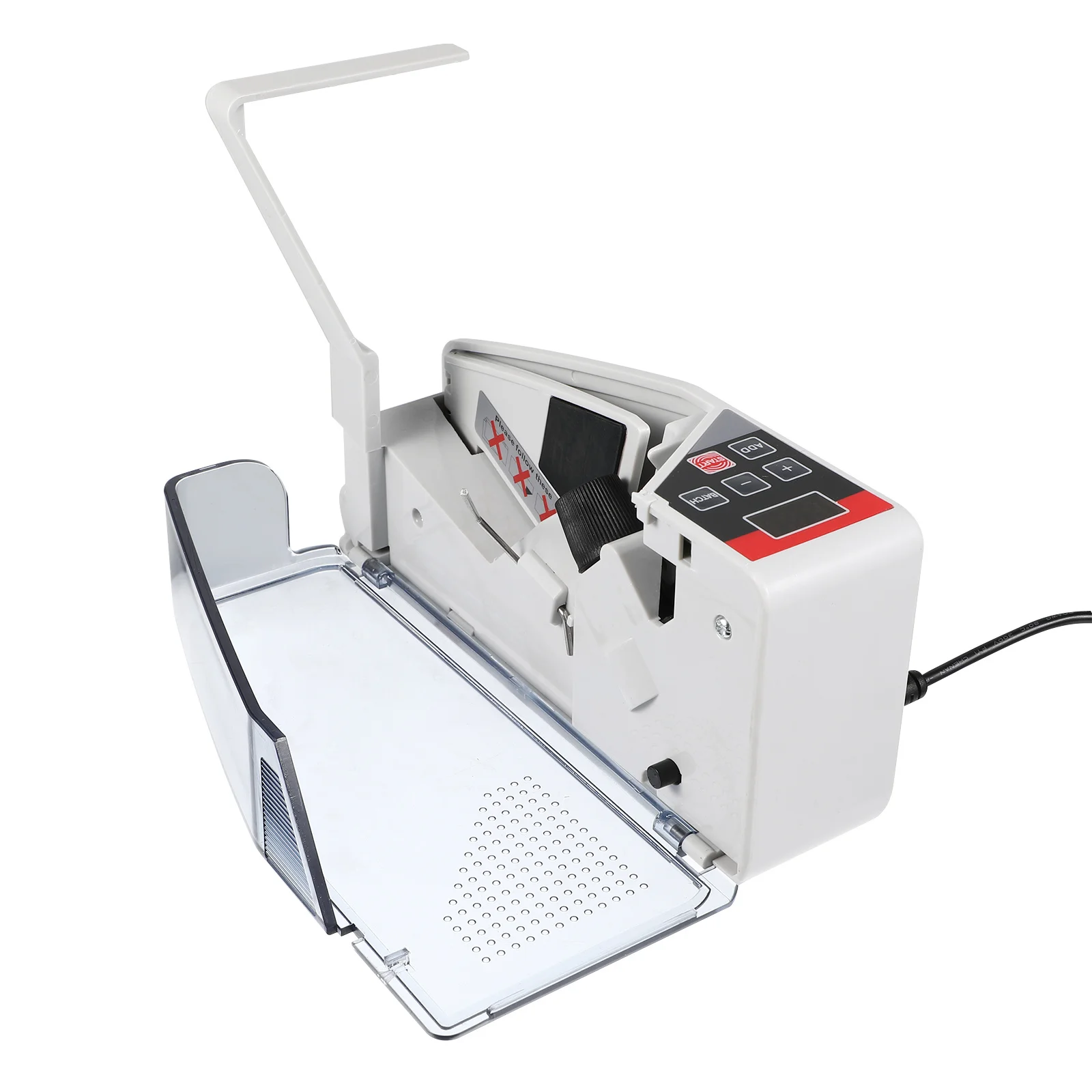 1 مجموعة يده عداد العملات آلة عد الفواتير الصغيرة المحمولة شاشة Led لمكتب سوبر ماركت أمين الصندوق استخدام Usb #4