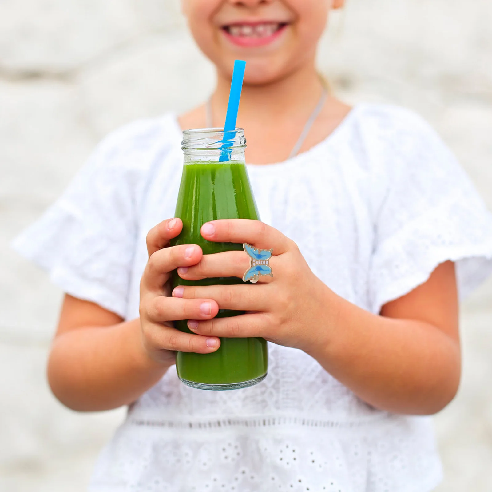 스트레스 불안을 완화하는 회전식 손가락 반지 프리미엄 합금 소재 매끄러운 마감 피부에 자극이 없는 일상 휴대용