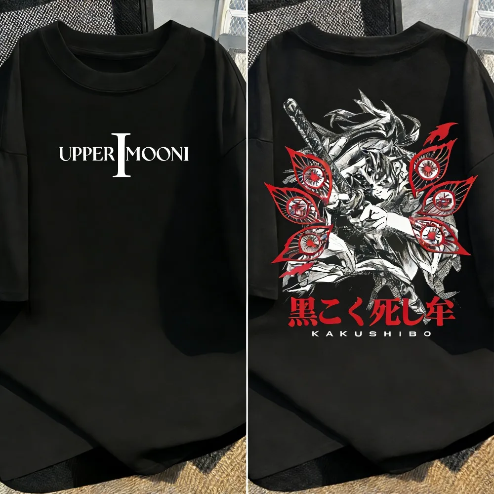 

Летняя футболка больших размеров с принтом Demon Slayer для мужчин и женщин, повседневная футболка для родителей и детей, уличная мода, хлопок, Harajuku Y2K