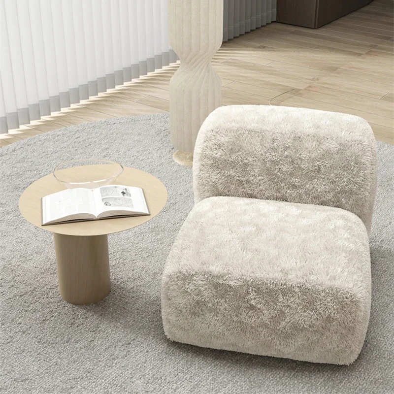 Comfortable Designer Sofa Nordic Armless Cute Small Reading Cushion Sofa Human Dog Bed Muebles Para Salas Modernos Furniture