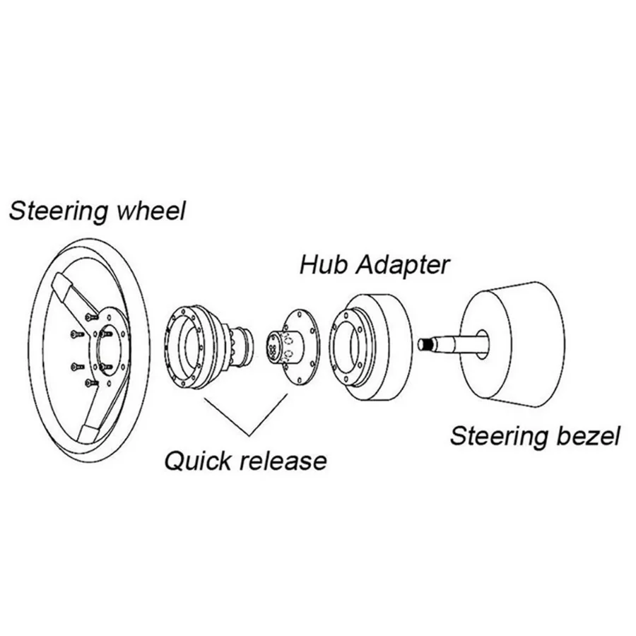 Quick Release Steering Wheel Hub Adapter Boss Kit For Nissan Altima Maxima Pulsar Sentra 200SX 240SX 300ZX S13 S14 1987-1999
