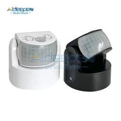 Motion Sensor AC 220-240V 600-1200W Motion Detector Automatic 180-360 Degree Switch Light Outdoor Infrared Sensor Timer PIR