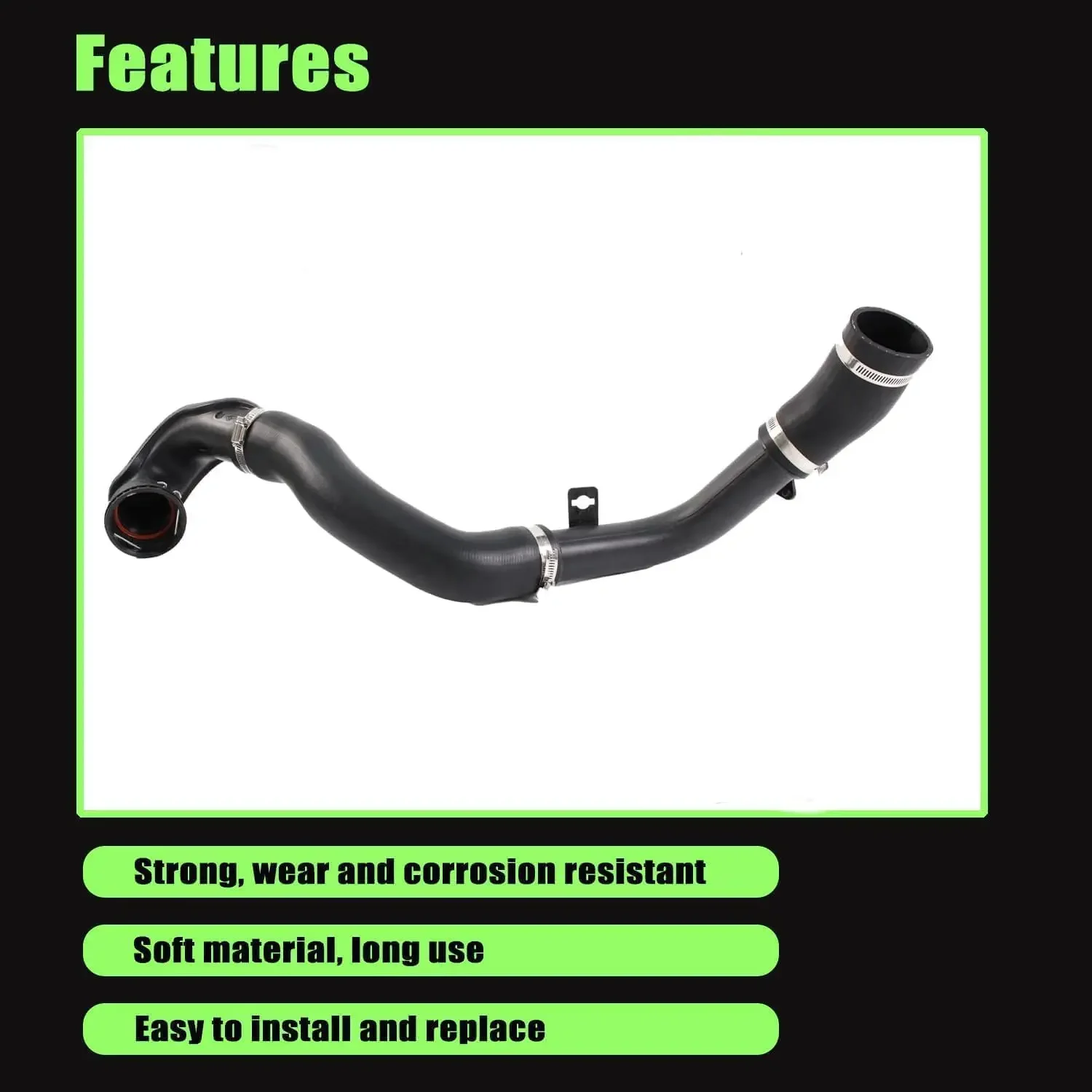Air Outlet Intercooler Hose Tube for 2013 2014 2015 Chevy Cruze 2016 Chevy Cruze Limited 1.4 Liter Turb