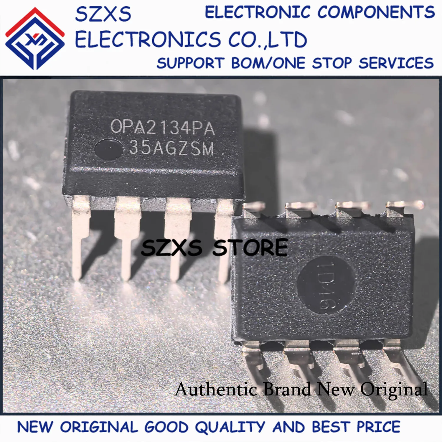New Original 5Pcs OPA2134PA DIP-8 Audio Fever Dual Operational Amplifier In Stock Integrated Circuit Good Quality