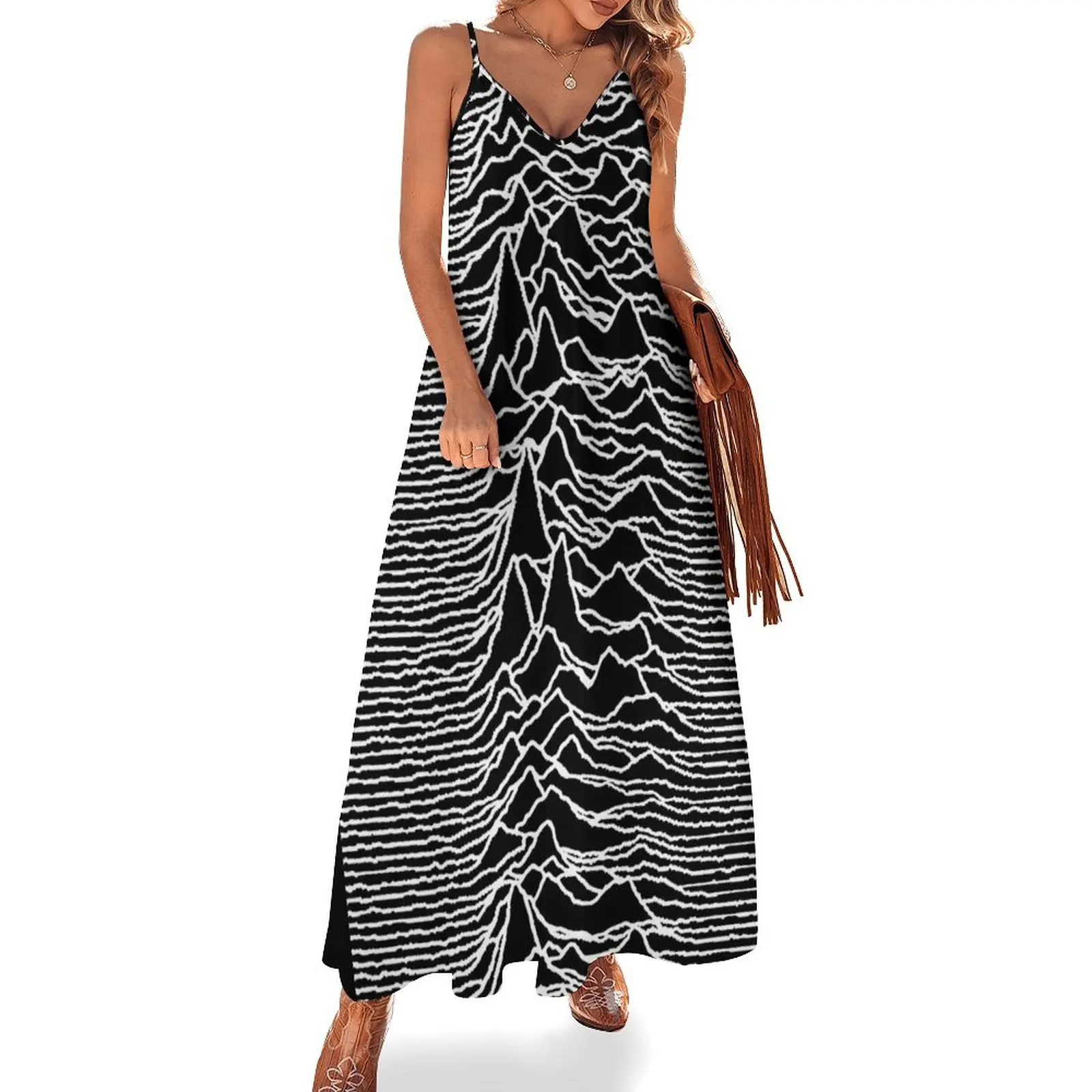 

Unknown Pleasures Sleeveless Dress prom dress 2024 dress for women chic and elegant woman