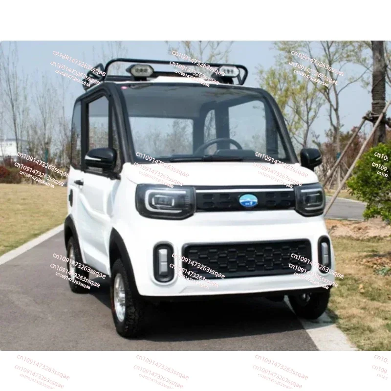 Dual-use Passenger Battery Car Factory Wholesale Home Adult Walker Four-wheeled Electric Car New Energy Oil and Electricity