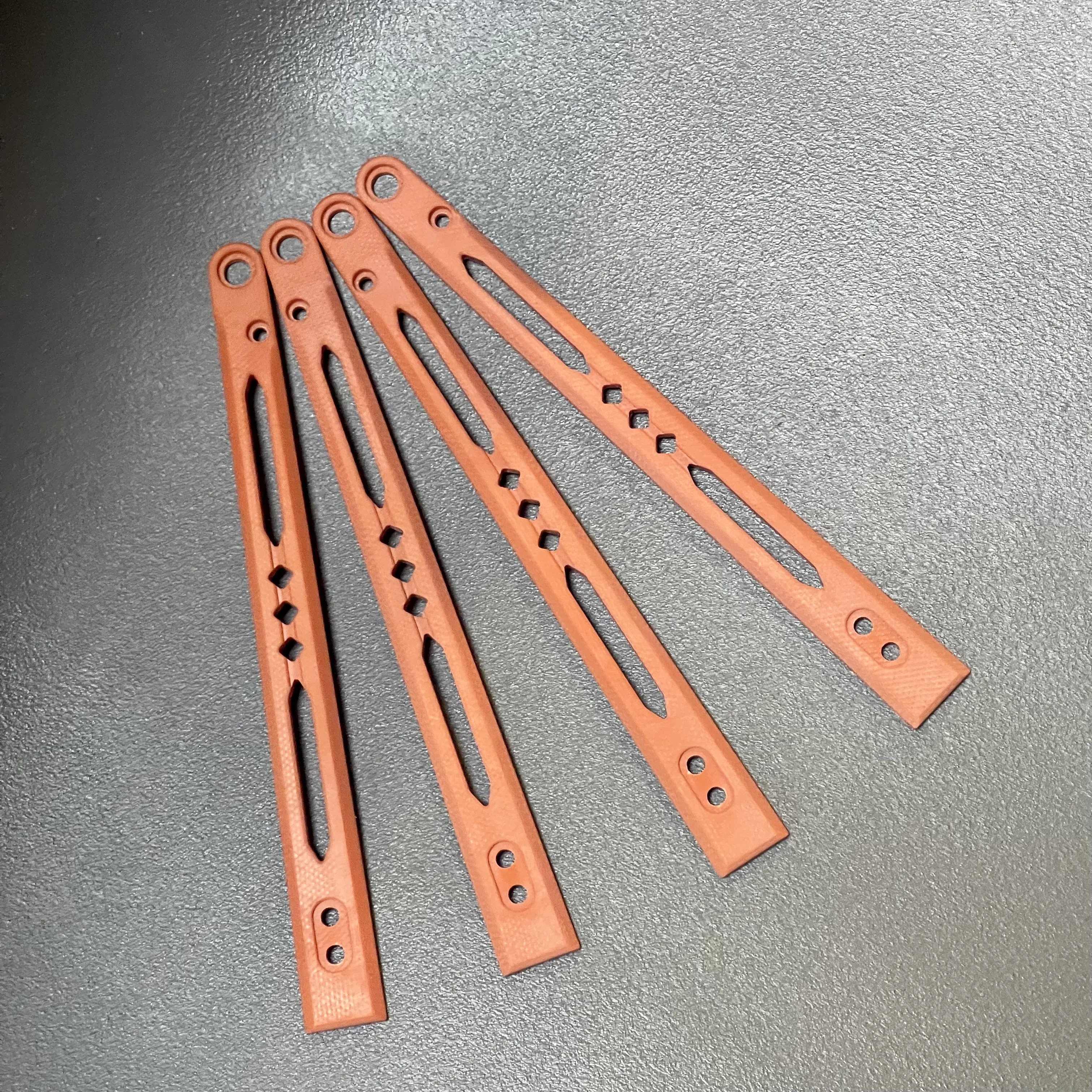 موازين G10 مخصصة لـ Baliplus REP Balisong، إصدار الماس، مثالية لـ Flipper Pro #1