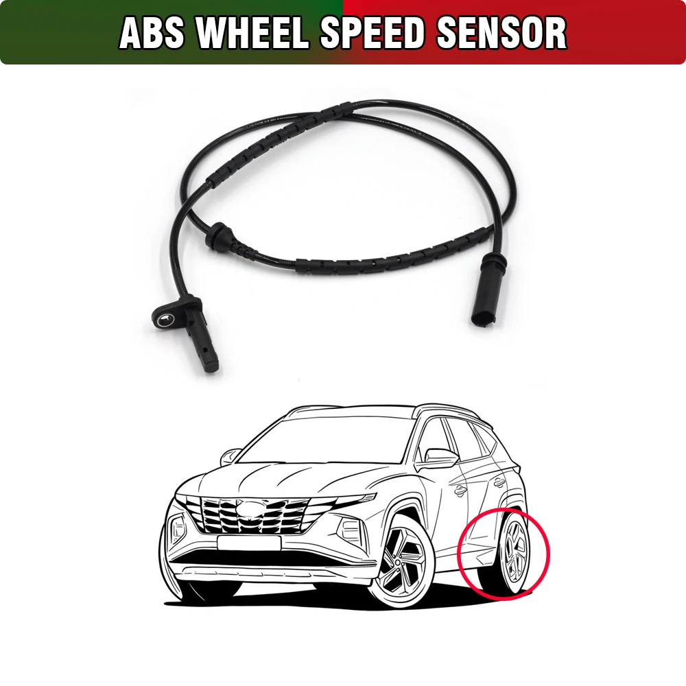 Car Accessories REAR ABS Wheel Speed Sensor For BMW X5 E70 F15 X6 E71 F16 Active Hybrid X6 E72 34526771777 6771777
