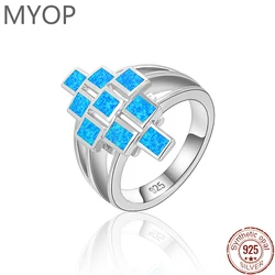 MYOP Contrast Effect Soft Just Fun 2023 Jewelry 925 Sterling Silver Opal Ring