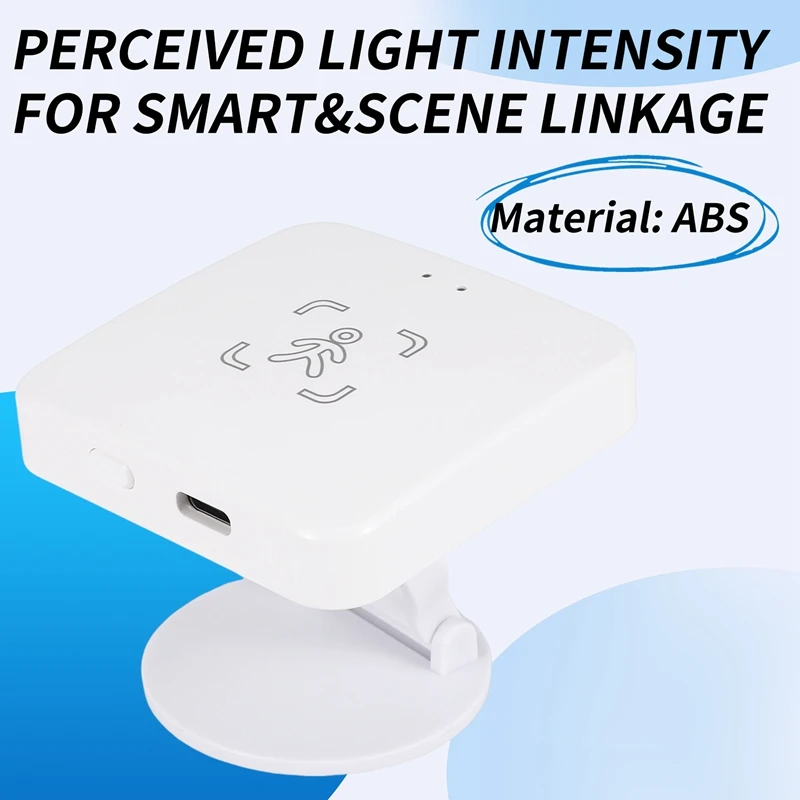 Tuya Zigbee Human Presence Detector with Holder Smart Human Body PIR Sensor MmWave Radar Microwave Motion Sensor Detect-A07G