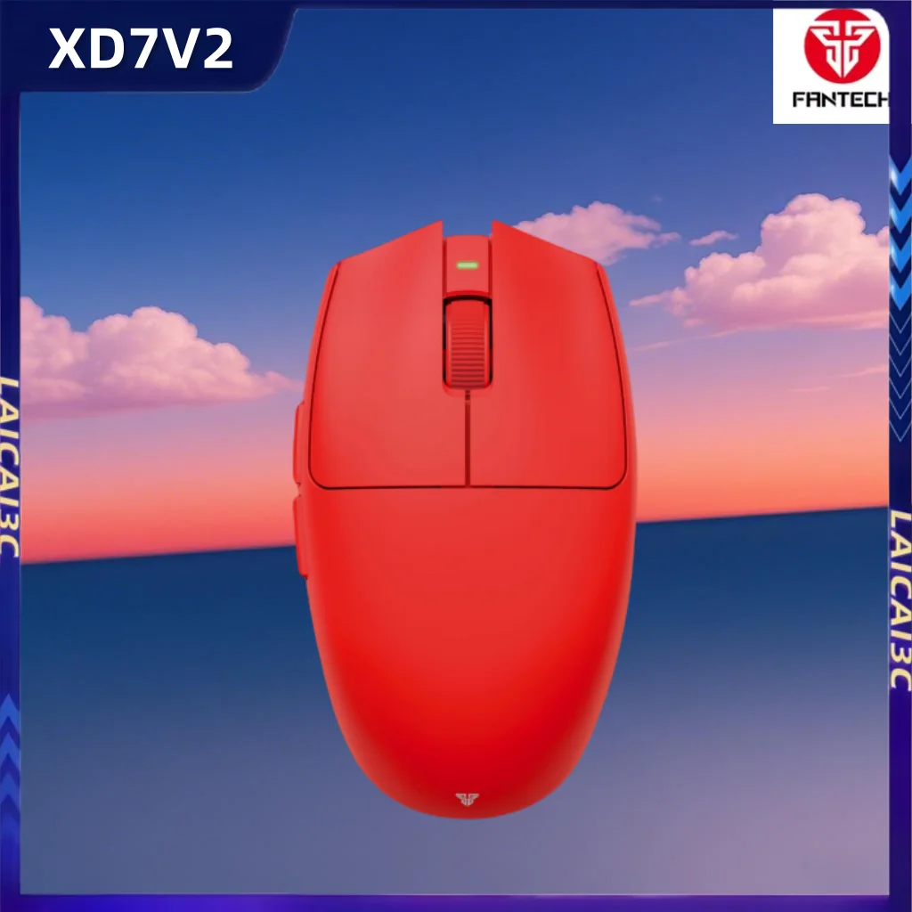 FANTECH ماوس ألعاب لاسلكي ثلاثي الوضع تصميم خفيف الوزن Paw3395 8k الكمون المنخفض Huano Micro Switch ماوس Esports طويل التحمل #1