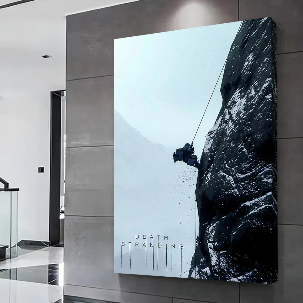 Death Stranding Sam Porter Bridges Rappelling Printing Poster Customizable Pictures Wall Art Canvas Painting for Wand Deko Mural