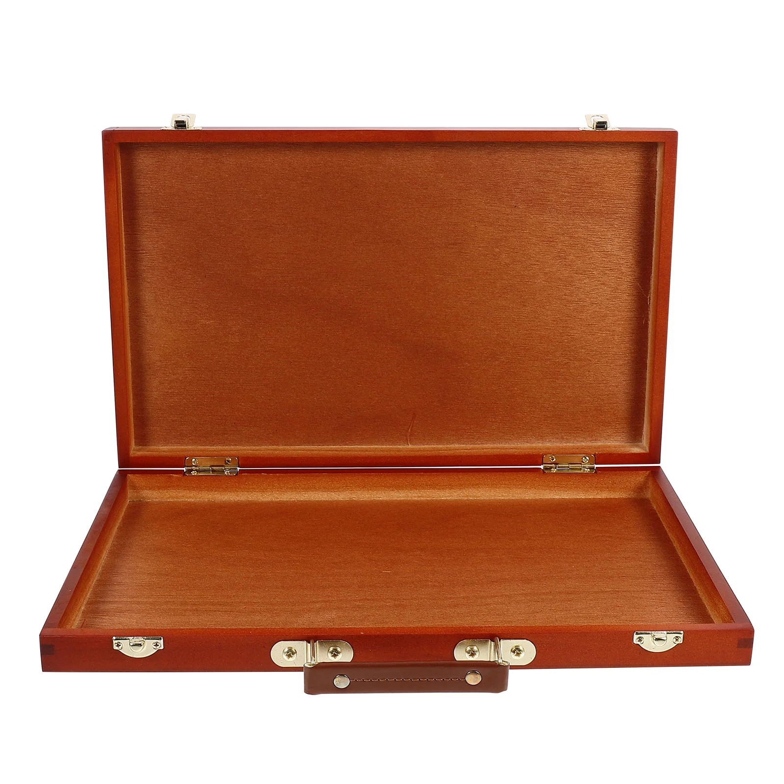 Multifunction Wooden Paint Box Portable Travel Easel Display Case for Artists Drawing Supplies Storage Lightweight