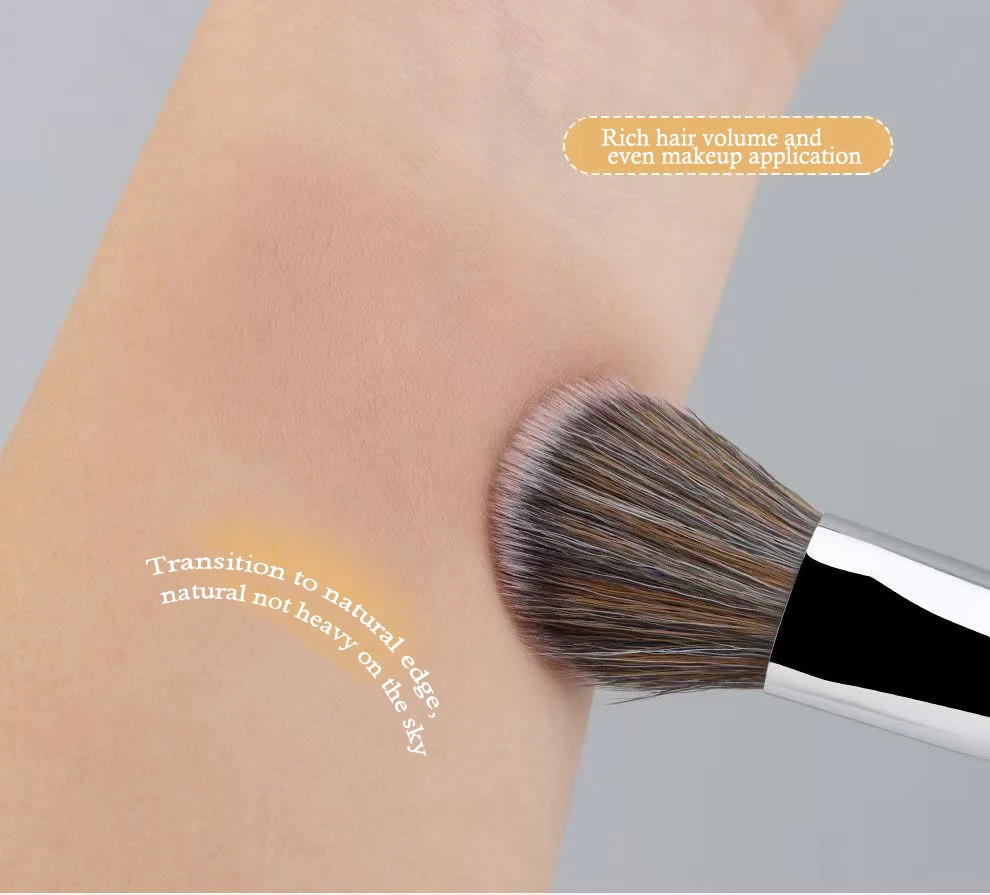 Cream Blush Brush Mimics Fingertip Aplication Stippling Powder Blusher Cream Makeup Brushes Synthetic Hair Blush Make Up Tools