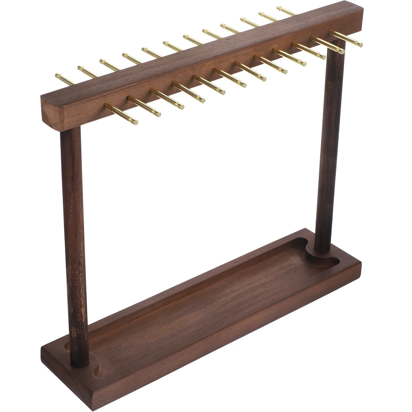 Jewelry Organizer Stand Necklace Holder Perforated Design Earrings Bracelet Ring Watch Holder for Cabinet Bedside