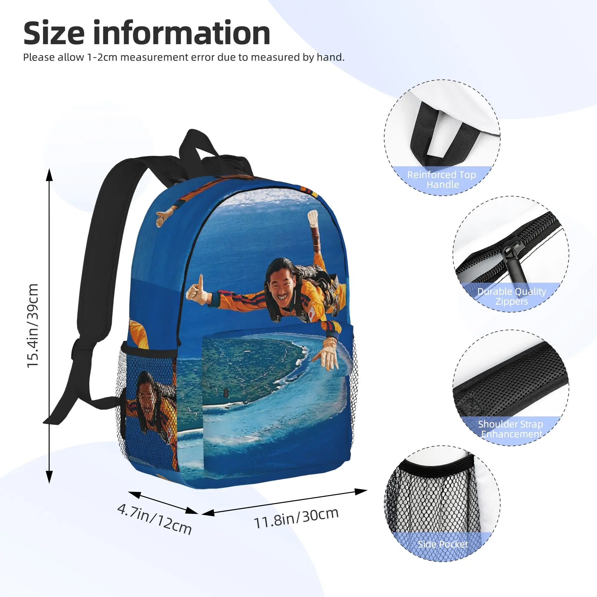MASAYOSHI TAKANAKA Ayyunisa Backpack Hot Sale Daypack Large Capacity Boys Girls BookBag Shoulder Bags for Men Women School Bag