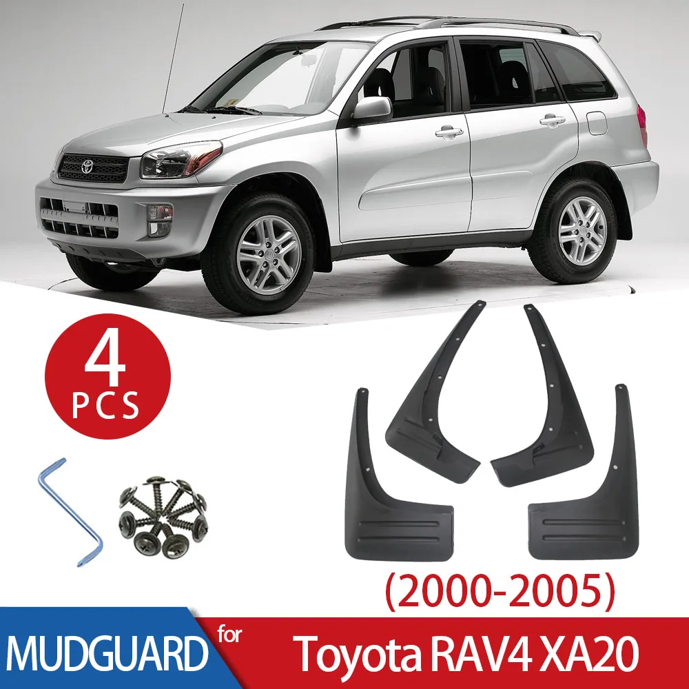 

Car Fender Mud Flaps For Toyota RAV4 XA20 1997 1998 1999 2000 2001 2002 2003 Splash Guards MudFlaps Front Rear Mudguards