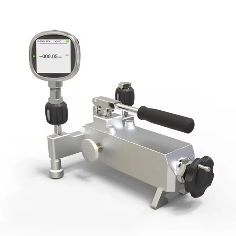 70MPa Portable Hydraulic Calibration Pump, Water‑Oil Pressurized Calibrator, Pressure Gauge Test Comparator Inspection Equipment