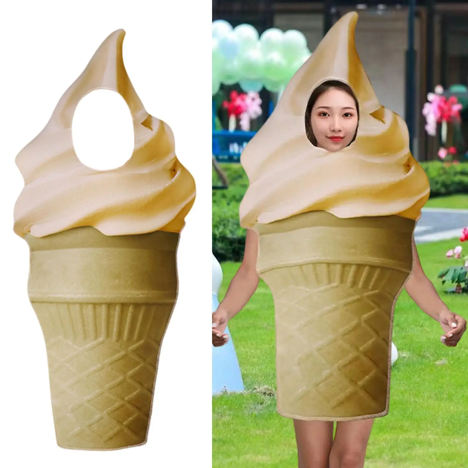 Halloween-Eiskostüm-Dekoration, Dekoration, ausgefallene Schale für Rollenspiele