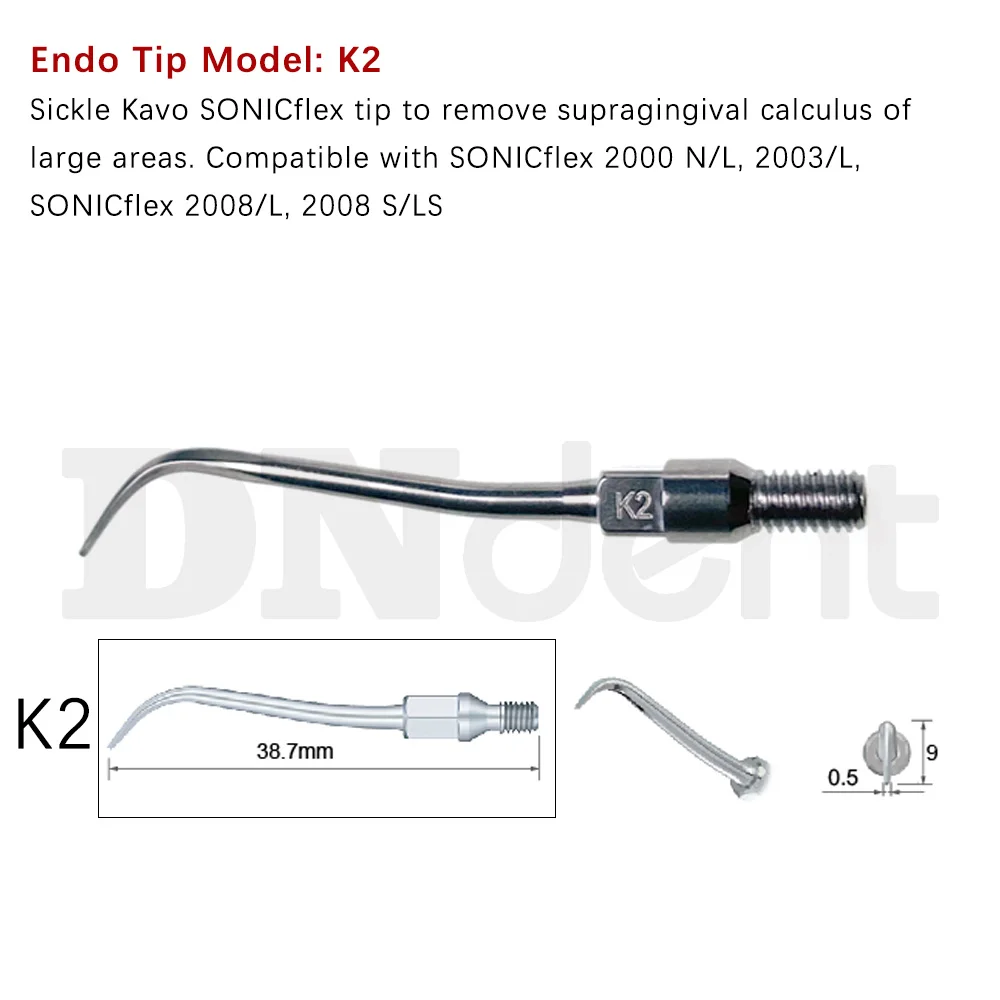 K1 K2 K3 ES1 ES2 Scaler Tips For KOMET SONIC LINE AIR KAVO SONICFLEX DABI/SIRONA SIROAIR NSK TI-MAX Scaling