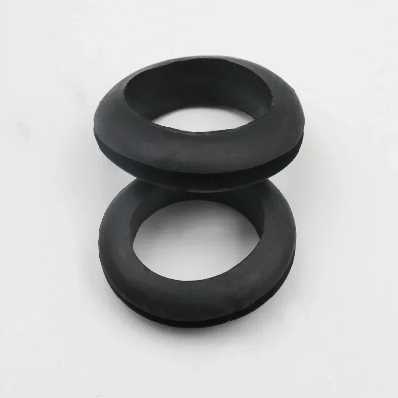 1000pcs Rubber Grommets Gasket 3mm/4mm/5mm/6mm/8mm/10mm/12mm Double Sided Coil Wire Protective Coil Seal Ring Cable Ring O-ring