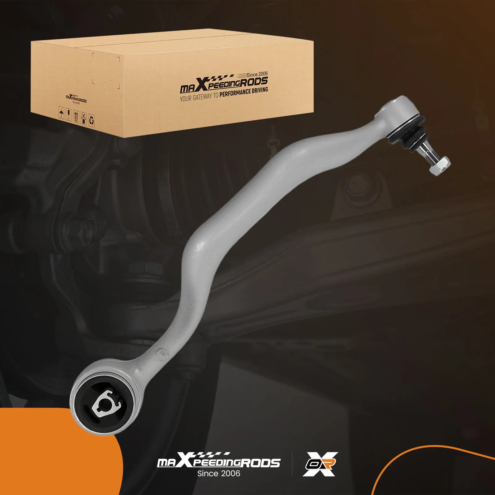 Control Arm For BMW 540i 1997-2003 Front Lower Right Side Rearward with Ball Joint Brand New Kit
