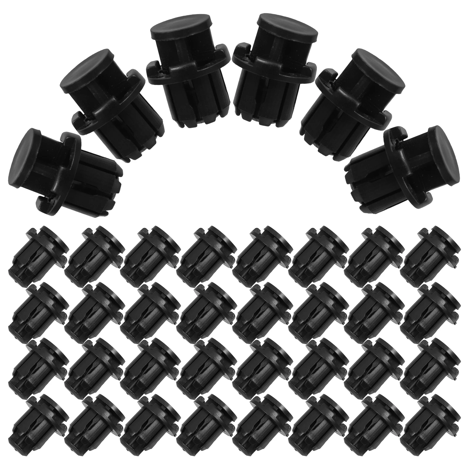

Side Skirt Clips Black Plastic Fasteners Bumper Retainer Compatible Cars Durable Easy Installation Automotive Parts