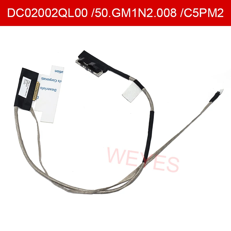 

DC02002QL00 50.GM1N2.008 C5PM2 For Acer Aspire VX15 VX5-591G N16C7 VX5-591 30pin Laptop LCD LED Display Ribbon Screen Cable New