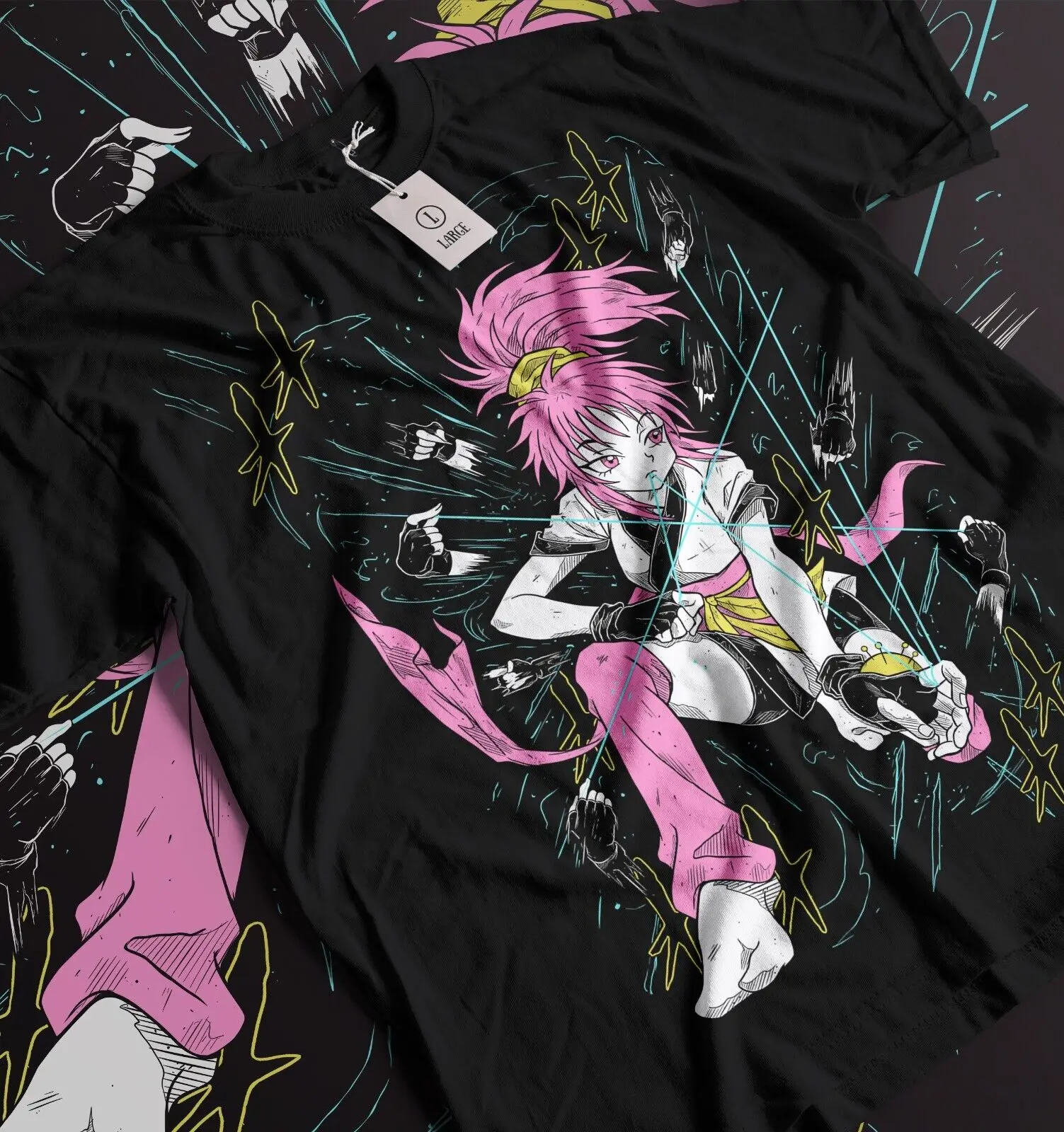 Machi Komachine Gon Killua Shirt, Hunter Anime, Hisoka Anime T-Shirt ALL SIZES