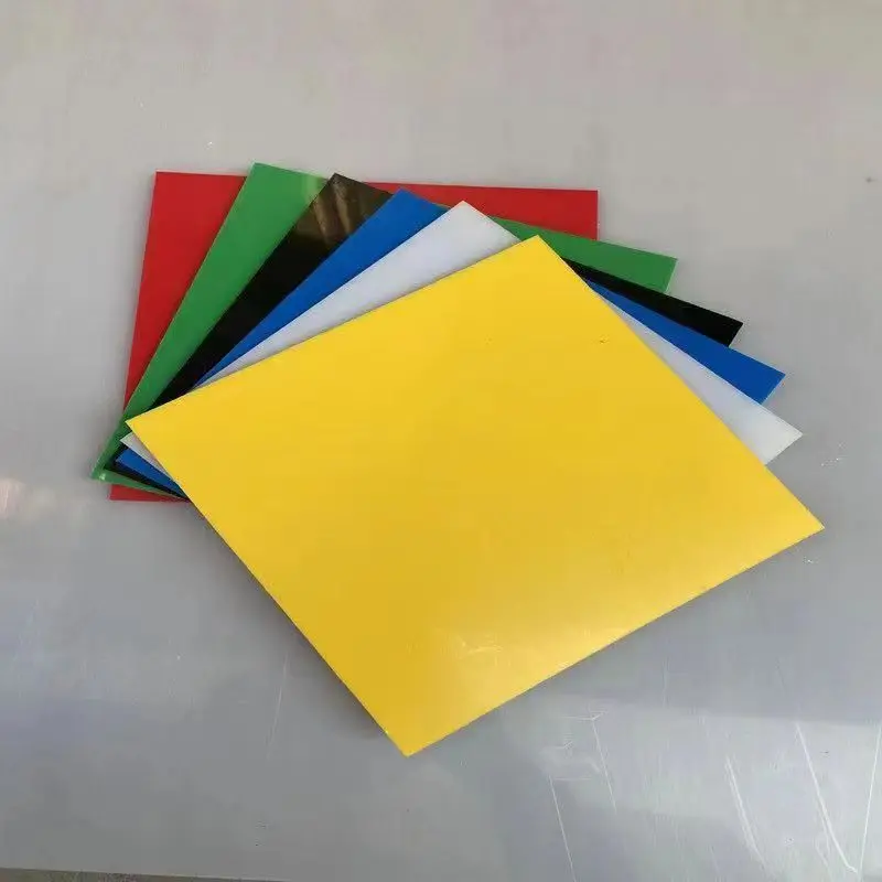 2 pezzi PMMA acrilico bordo colore opaco Blanks piastra Hobby materiali metacrilato plastica Plexiglass foglio