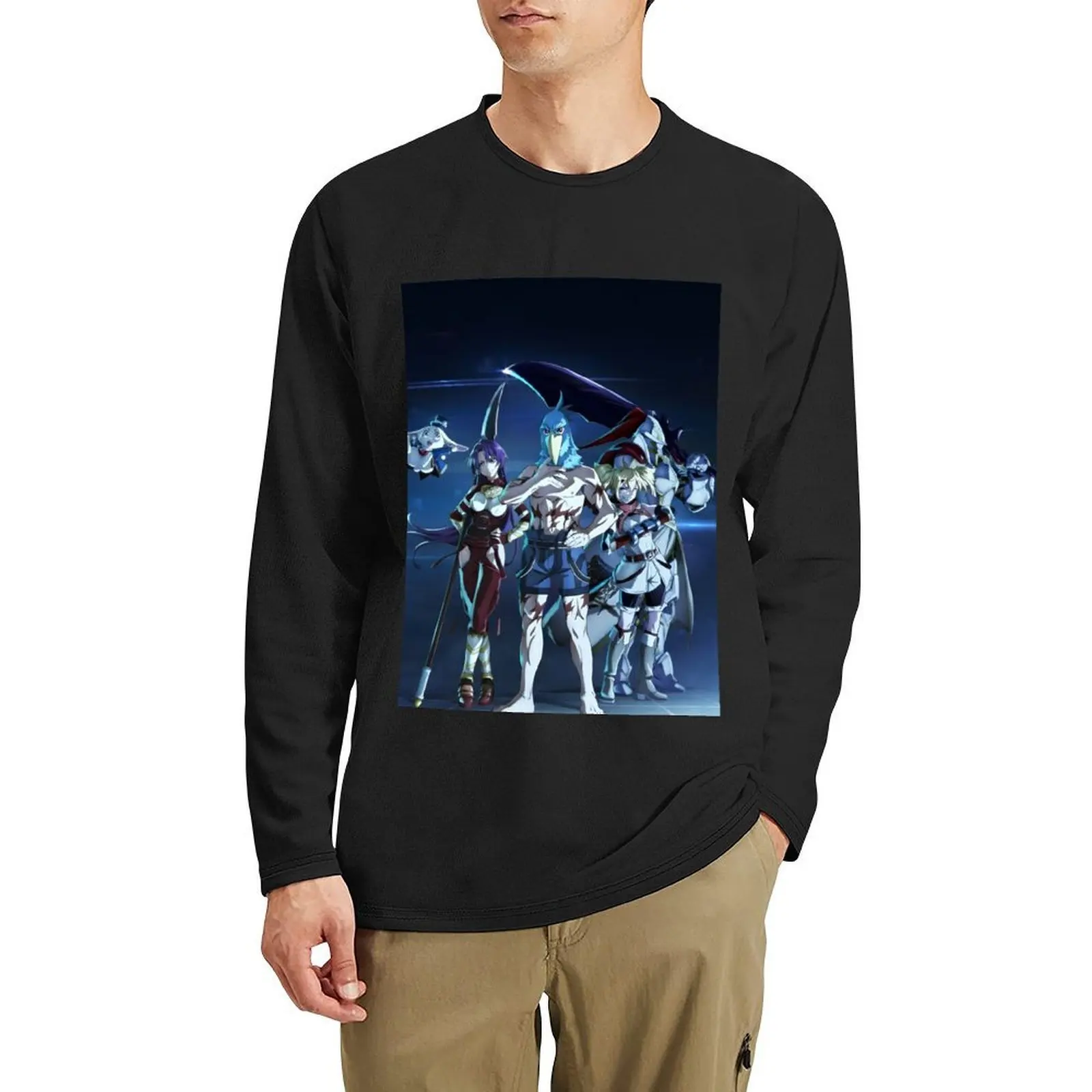 

Shangri La Frontier - All in One Long T-Shirt sweat shirts plus size tops oversized t shirts t shirt men