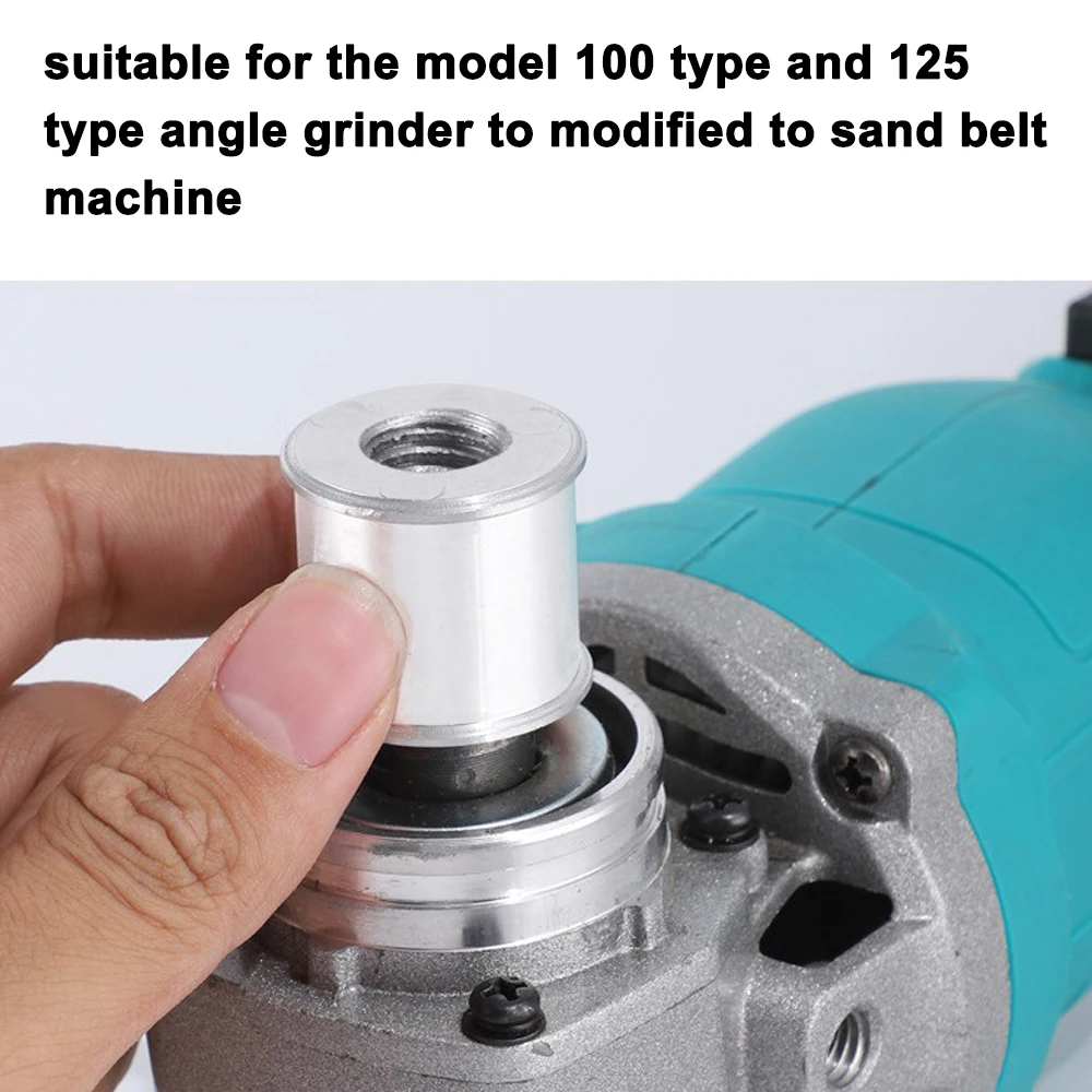 Meuleuse d'angle modifiée, machine à bande de sable, meuleuse à bande, machine de modification pour modèle 100 125, outil de modification bricolage