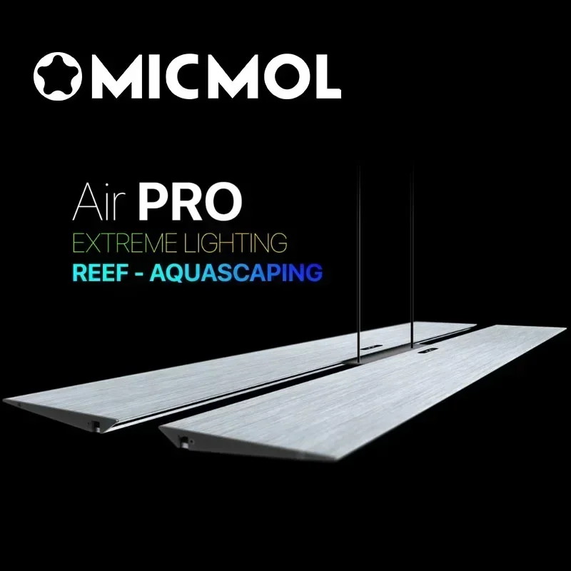 MicMol Air Pro Marine LED Lighting IPhone Style Aquarium Full Spectrum Led Light for Aquacaping