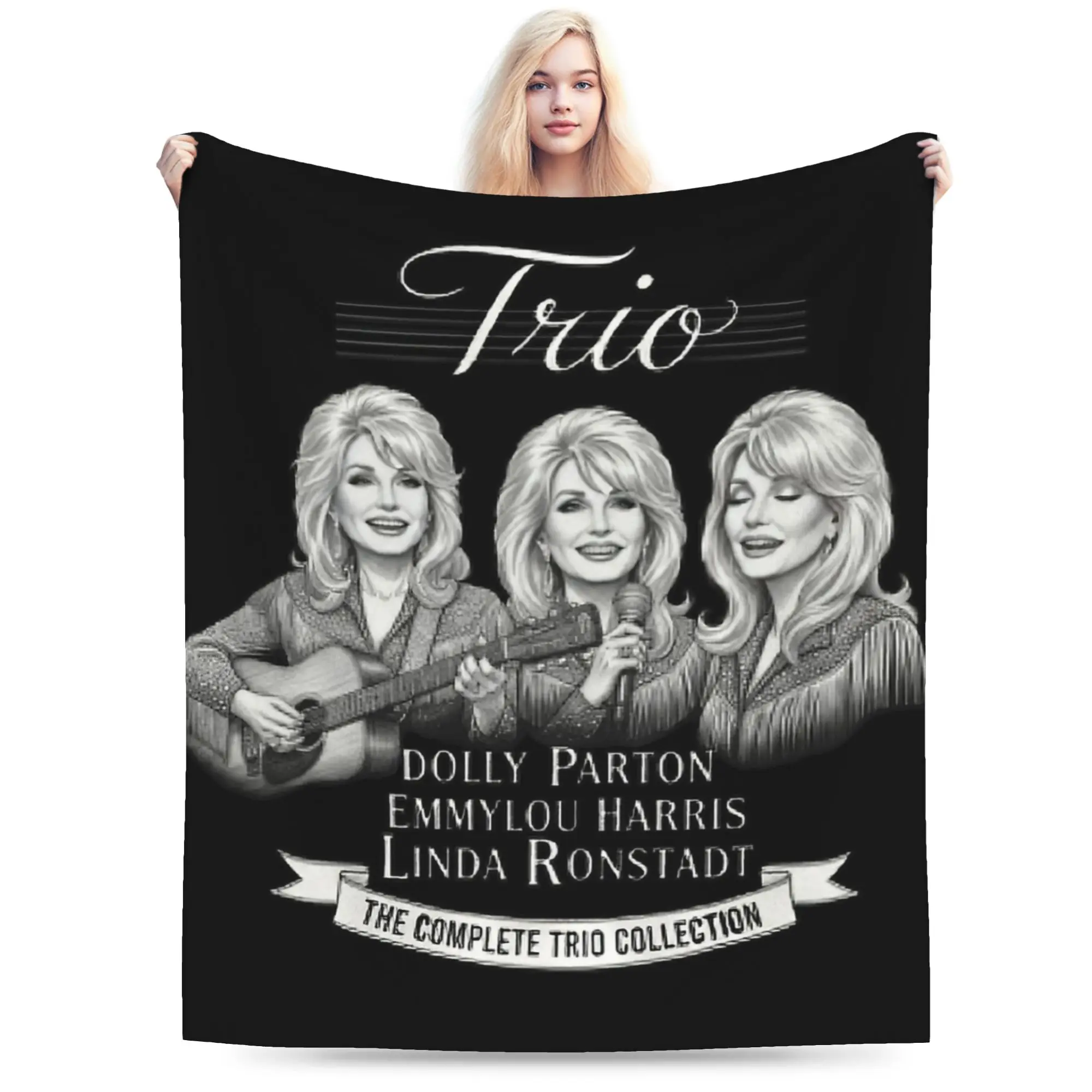 RIP Dolly Parton Blanket Multiple Sizes Soft and Lightweight  Throw Blankets for Couch Sofa and Bed