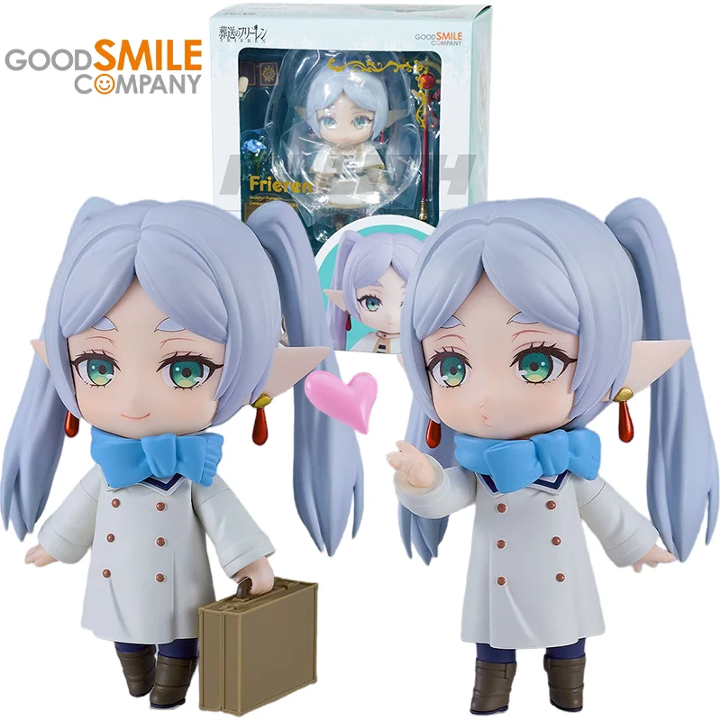 

Серия GSC Nendoroid # 2712 Frieren зимние тканевые фигурки Frieren аниме модель комплект игрушки для мальчиков оригинальная коллекция коробок