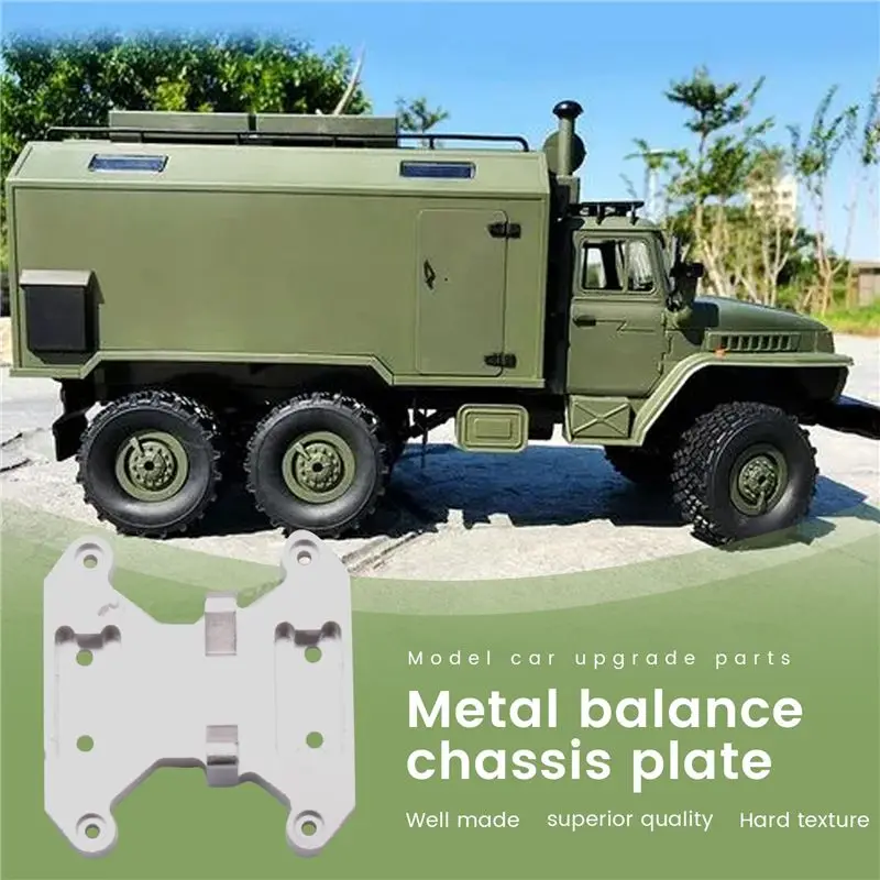 YSUN-Metal Balance Chassis Board Seesaw For WPL B16 B36 1/16 RC Car Upgrade Parts Modified Accessories