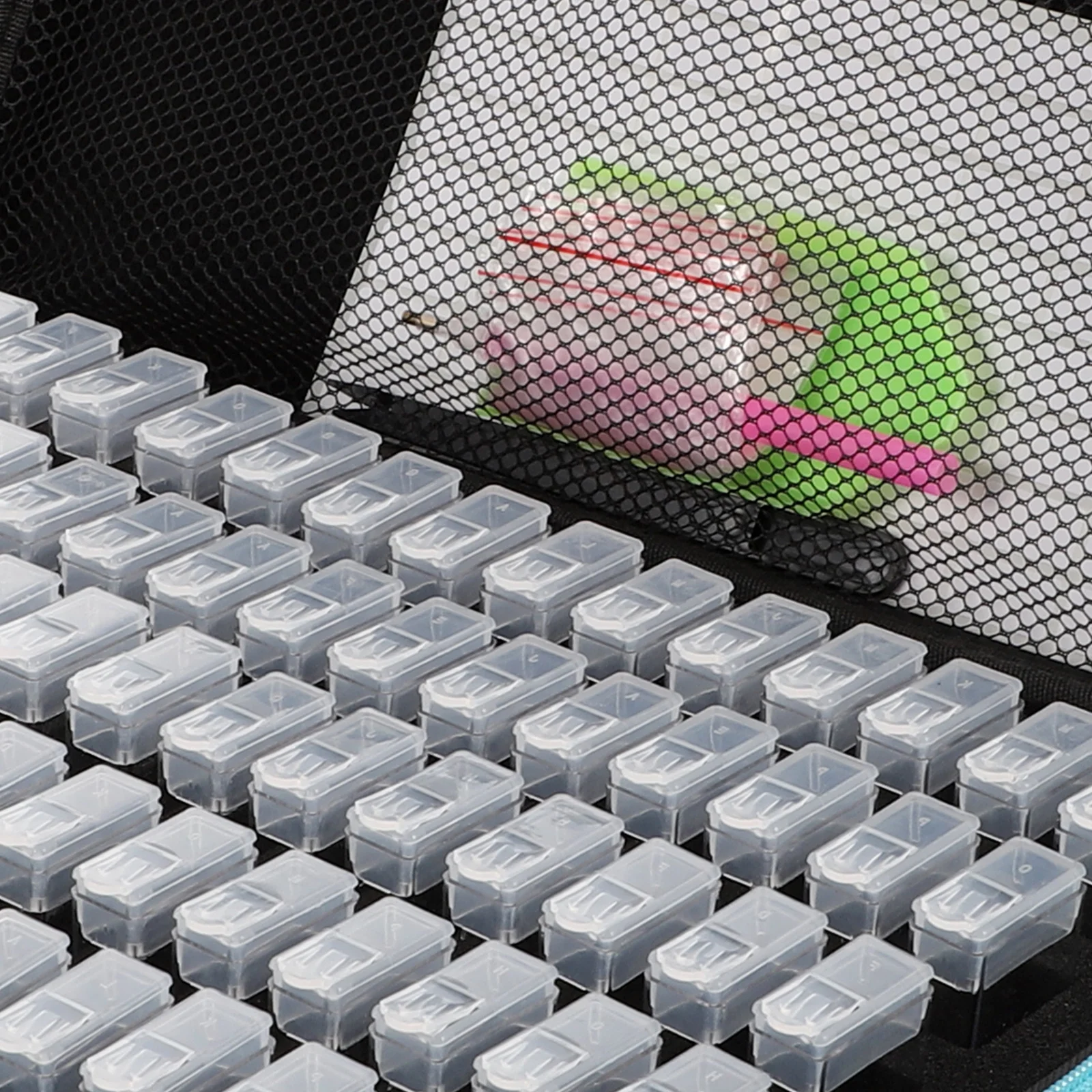 

1 set Portable Storage Box For Diamond Art Diy Tools Rhinestone Container Bead Sorting Holder Craft Supply Accessory Kit