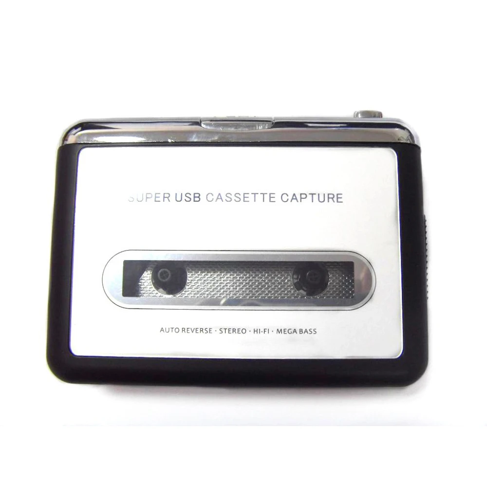 Cassette Player USB Cassette to MP3 Converter Capture Audio Music Player Convert Music On Tape to Computer Laptop Mac OS S01