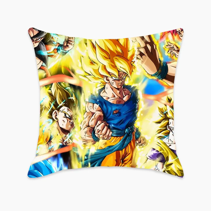 

Japanese anime Dragon Ball Goku Handsome cartoon patterned pillow anime merchandise small gift