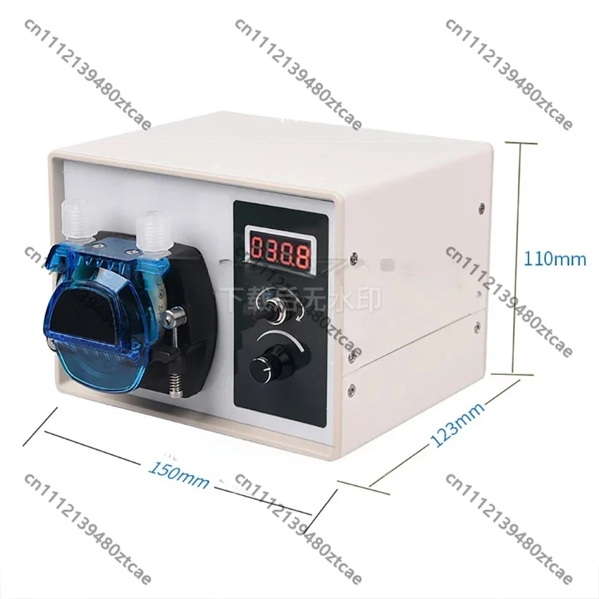 Food Grade Peristaltic Pump 220V Auto Self Priming Circulating Pump Large Flow Mini Liquid Transfer Pump