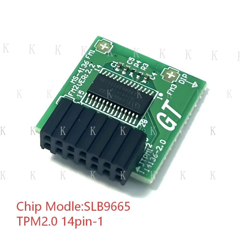 C  FOR  TPM2.0 14pin-1Module Trusted Platform LPC LPC for MSI MS-4136 A320M-A PRO MAX US