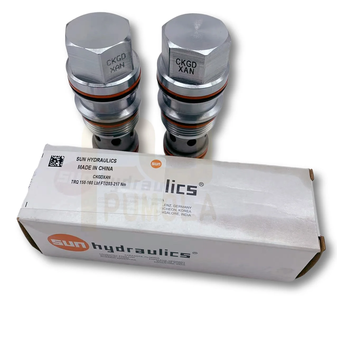 Sun Hydraulics CKGD-XAN Sun Valve Catridges Pilot-operated Balanced Piston Pressure Control Relief Valve - view 2